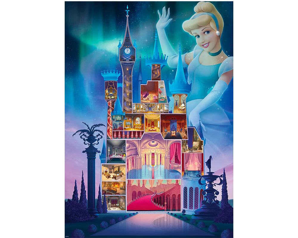 Castillos Disney - Cenicienta Rompecabezas 1000 Piezas Ravensburger