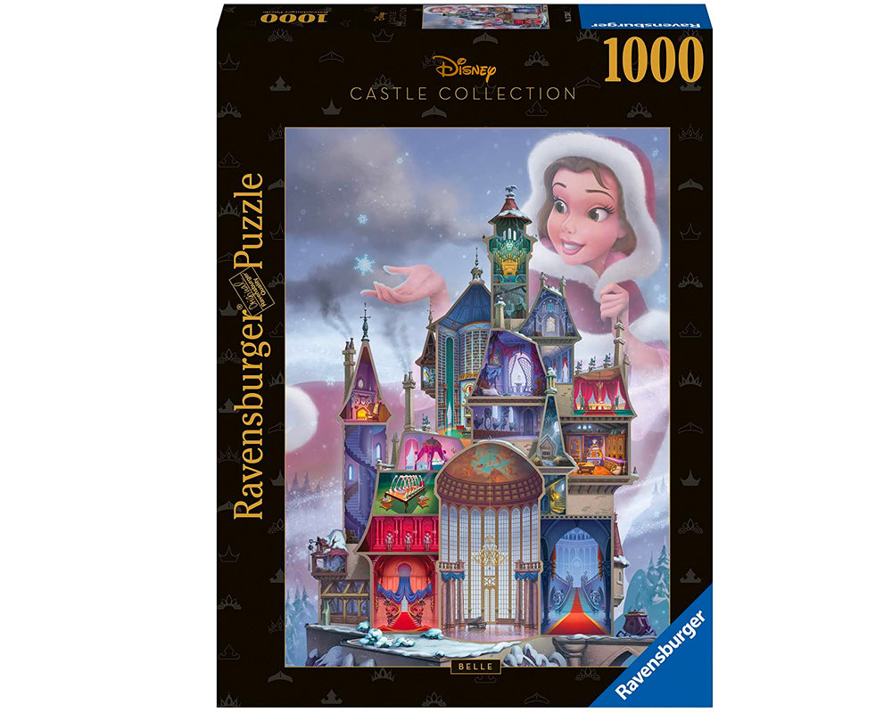 Castillos Disney - Bella Rompecabezas 1000 Piezas Ravensburger