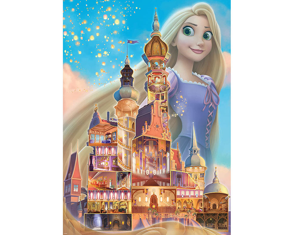 Castillos Disney Rapunzel Rompecabezas 1000 Piezas Ravensburger
