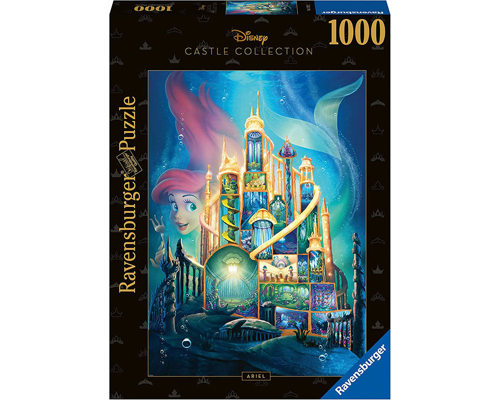 Castillos Disney La Sirenita Rompecabezas 1000 Piezas Ravensburger