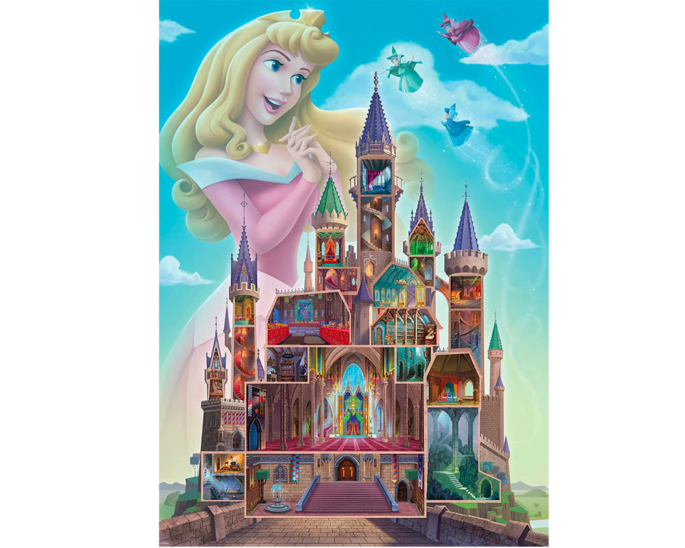 Castillos Disney - Aurora Rompecabezas 1000 Piezas Ravensburger