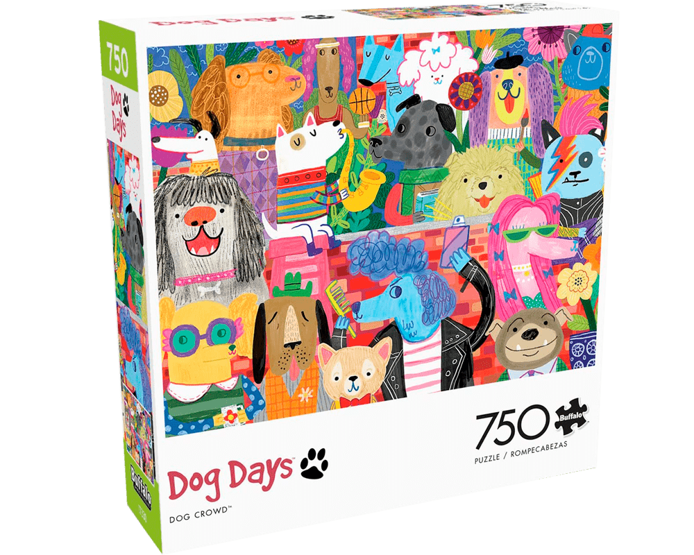 Muchos Perros: Rompecabezas 750 Piezas Buffalo Games