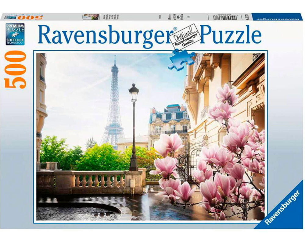 Primavera en París Rompecabezas 500 Piezas Ravensburger