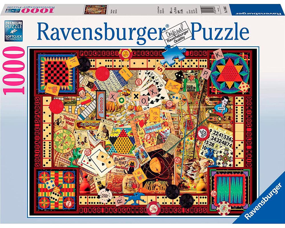 Juegos Clásicos: Rompecabezas 1000 Piezas Ravensburger
