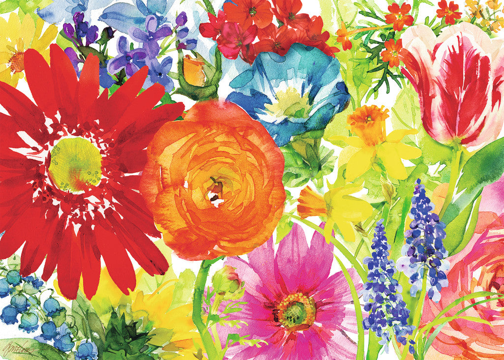 Flores de Colores: Rompecabezas 1000 Piezas Ravensburger