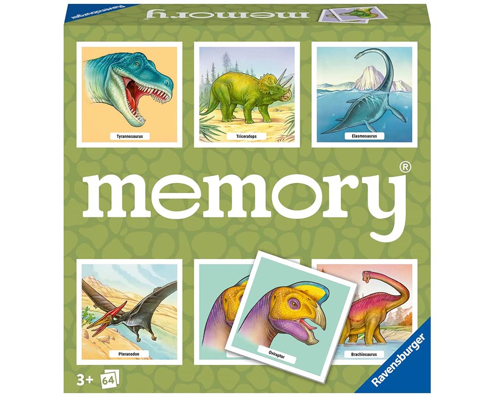 Memory® Dinosaurios Juego de Mesa Ravensburger