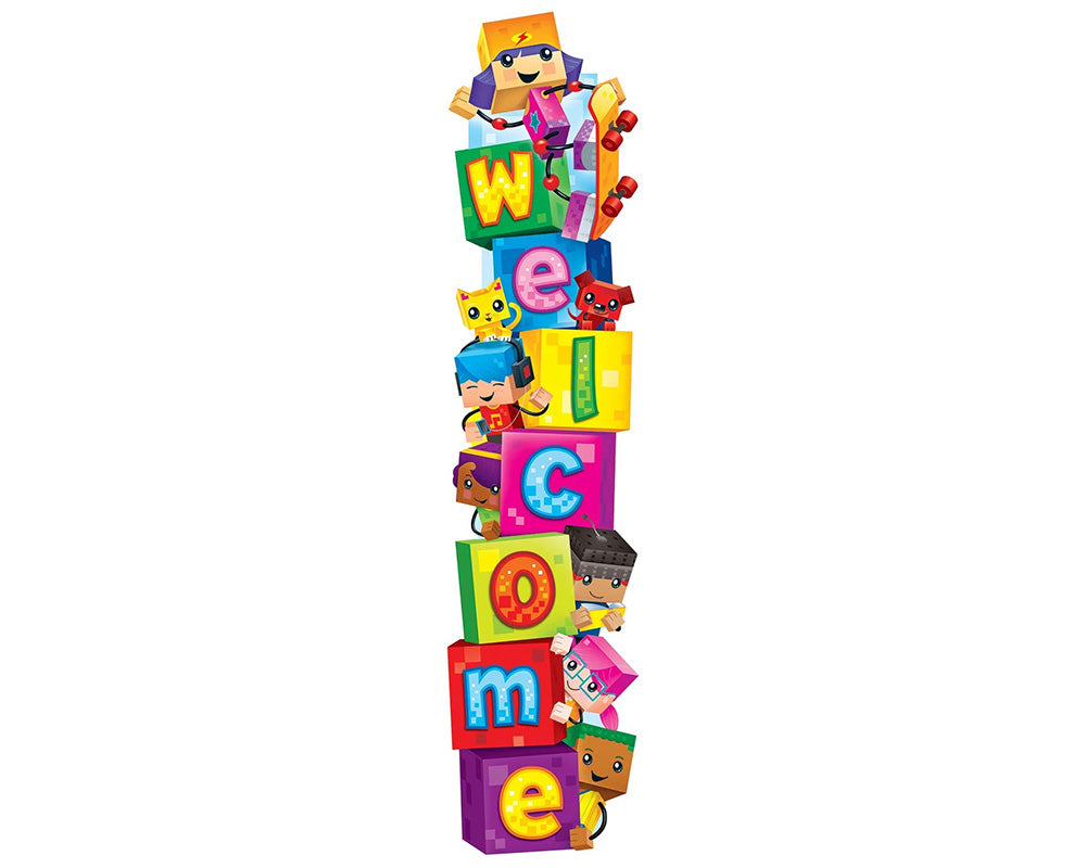 Welcome Cuadricuates BlockStars!® Lámina Educativa Trend