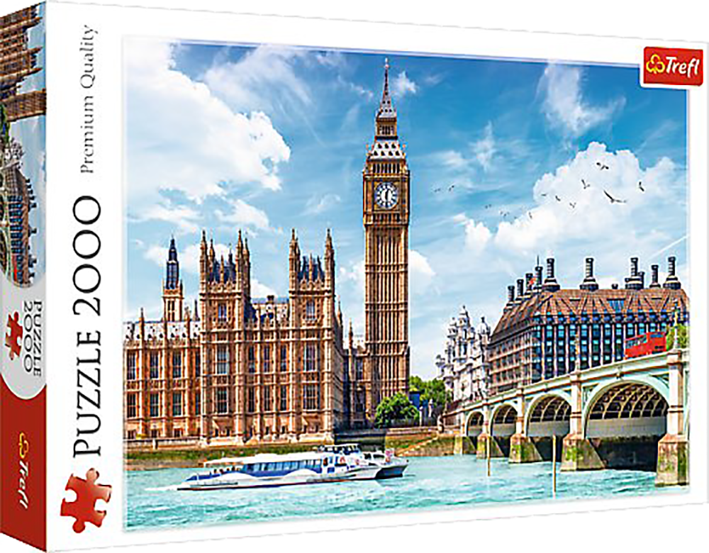Big Ben, Londres: Rompecabezas 2000 Piezas Trefl