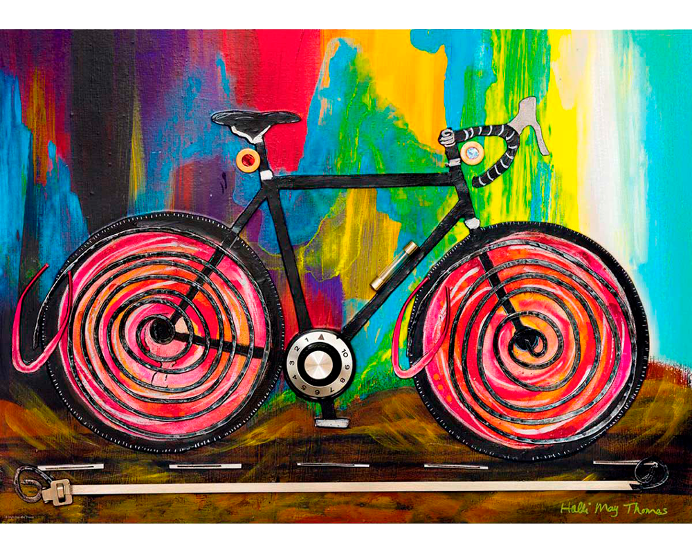 Bike Art - Impulso: Rompecabezas 1000 Piezas Heye