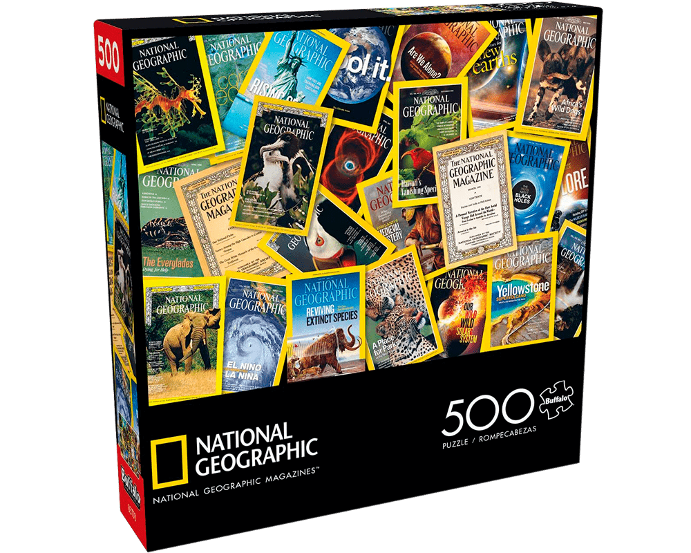 Revistas del National Geographic: Rompecabezas 500 Piezas Buffalo Games