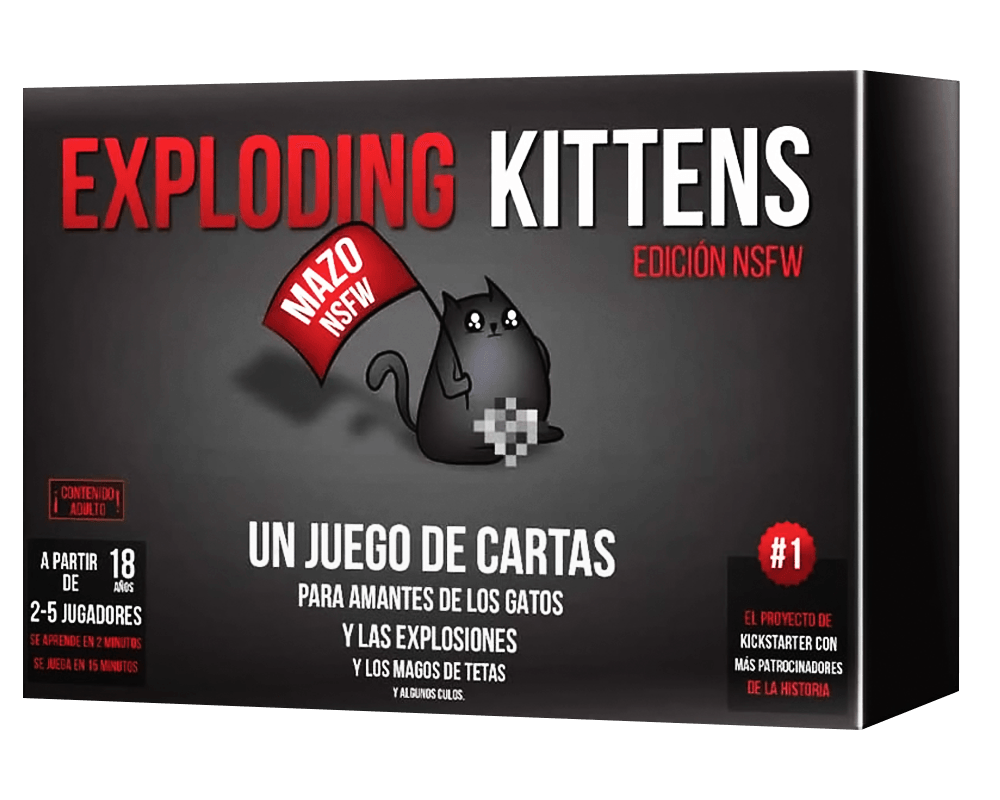 Exploding Kittens NSFW: Juego de Mesa Asmodee