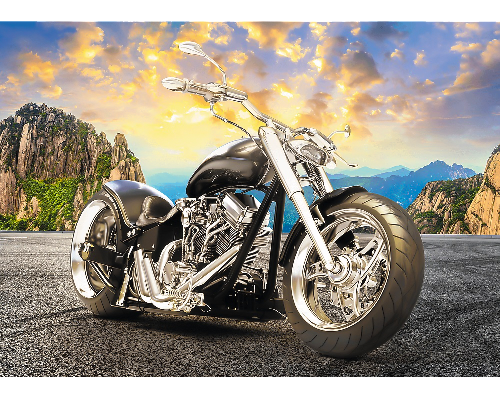 Motocicleta Rompecabezas 500 Piezas Trefl