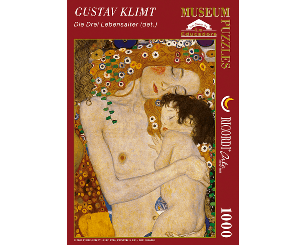 Gustav Klimt - Las 3 Edades De La Mujer: Rompecabezas 1000 piezas Ricordi