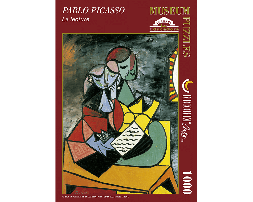 Pablo Picasso - La Lectura: Rompecabezas 1000 piezas Ricordi