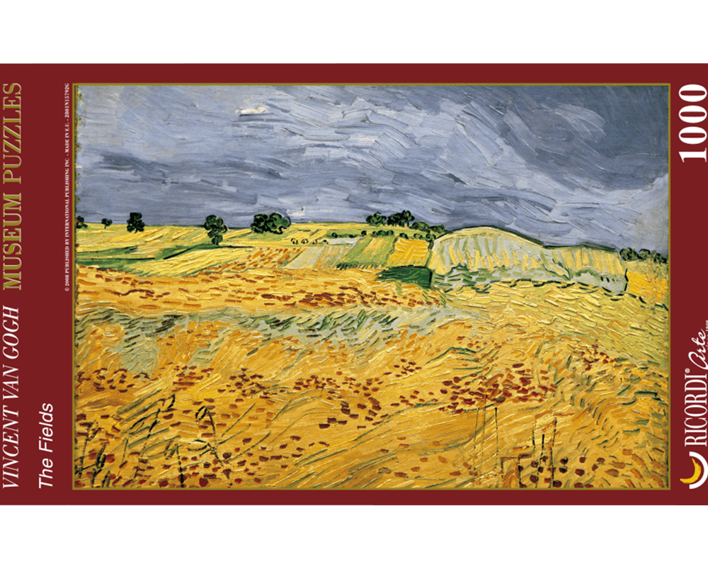 Van Gogh - Campos de Trigo: Rompecabezas 1000 Piezas Ricordi