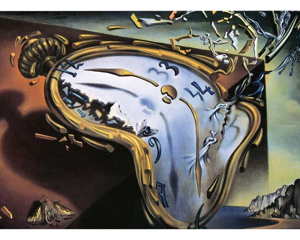 Salvador Dalí - Reloj Flexible: Rompecabezas 1000 piezas Ricordi