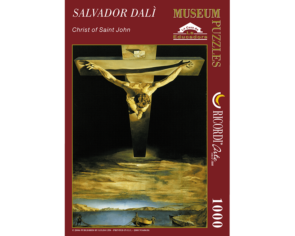Salvador Dalí - Cristo: Rompecabezas 1000 piezas Ricordi