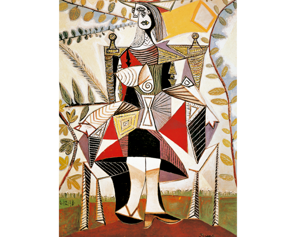 Pablo Picasso - Dama En El Jardín: Rompecabezas 1000 piezas Ricordi