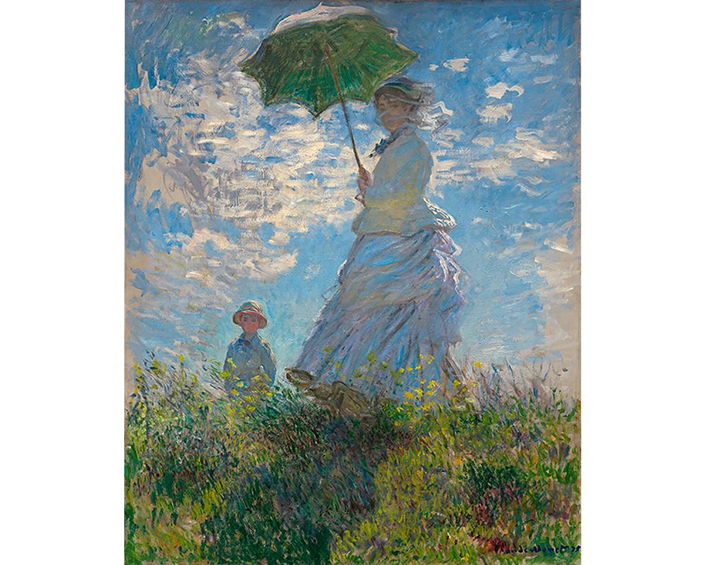 Claude Monet - Mujer con sombrilla: Rompecabezas 1500 Piezas Ricordi