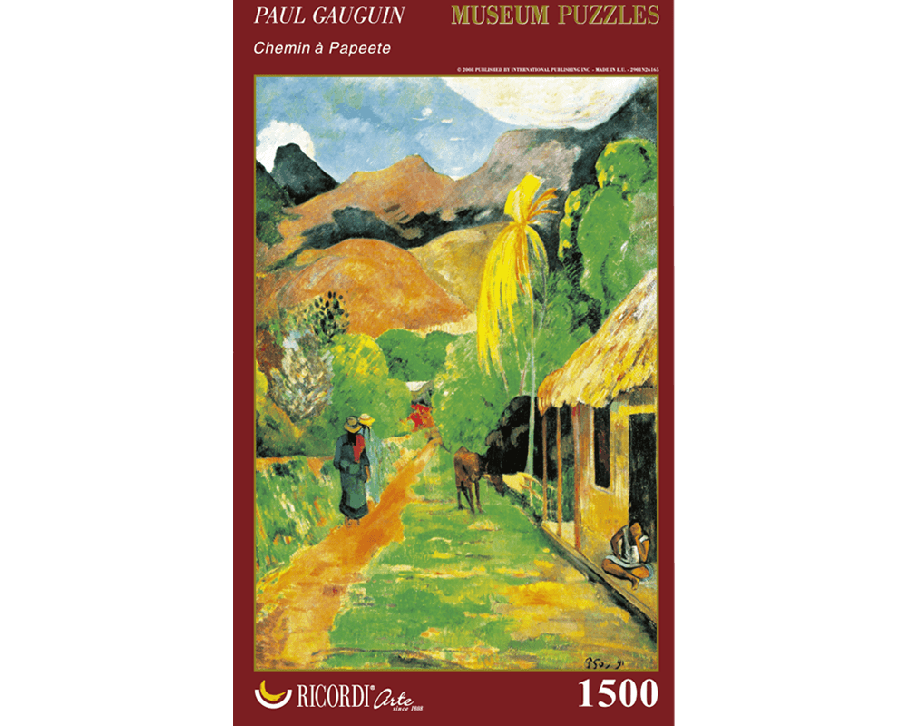 Paul Gauguin - Camino a las Montañas: Rompecabezas de Arte 1500 Piezas Ricordi