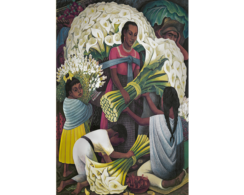 Diego Rivera - La Vendedora de Flores: Rompecabezas 1500 Piezas Ricordi