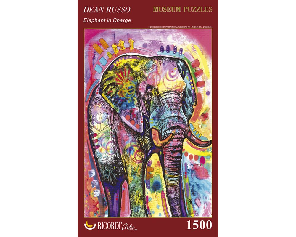 Dean Russo - Elefante: Rompecabezas 1500 Piezas Ricordi