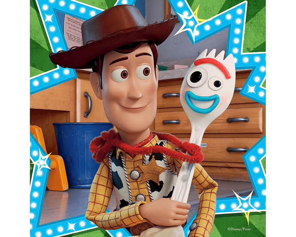 Toy Story 4: 3 Rompecabezas de 49 Piezas Ravensburger