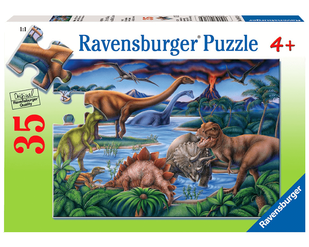 Dinosaurios: Rompecabezas 35 Piezas Ravensburger