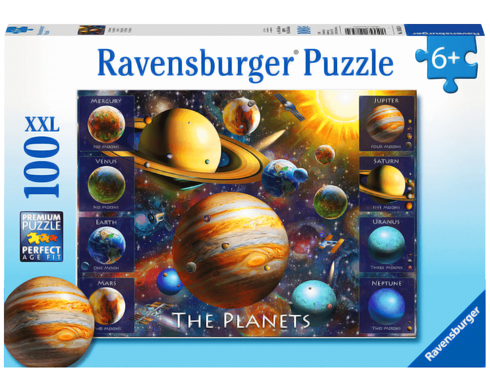 Los Planetas: Rompecabezas 100 piezas Ravensburger