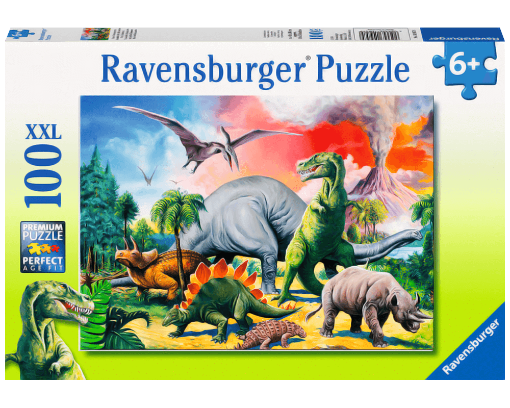 Dinosaurios Prehistóricos: Rompecabezas 100 Piezas Ravensburger