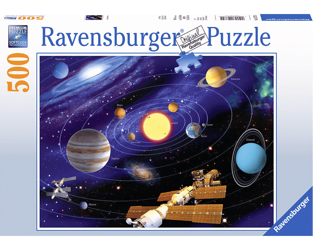 Sistema Solar: Rompecabezas Ravensburger 500 piezas
