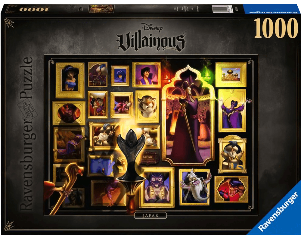 Villanos - Jafar: Rompecabezas 1000 piezas Ravensburger
