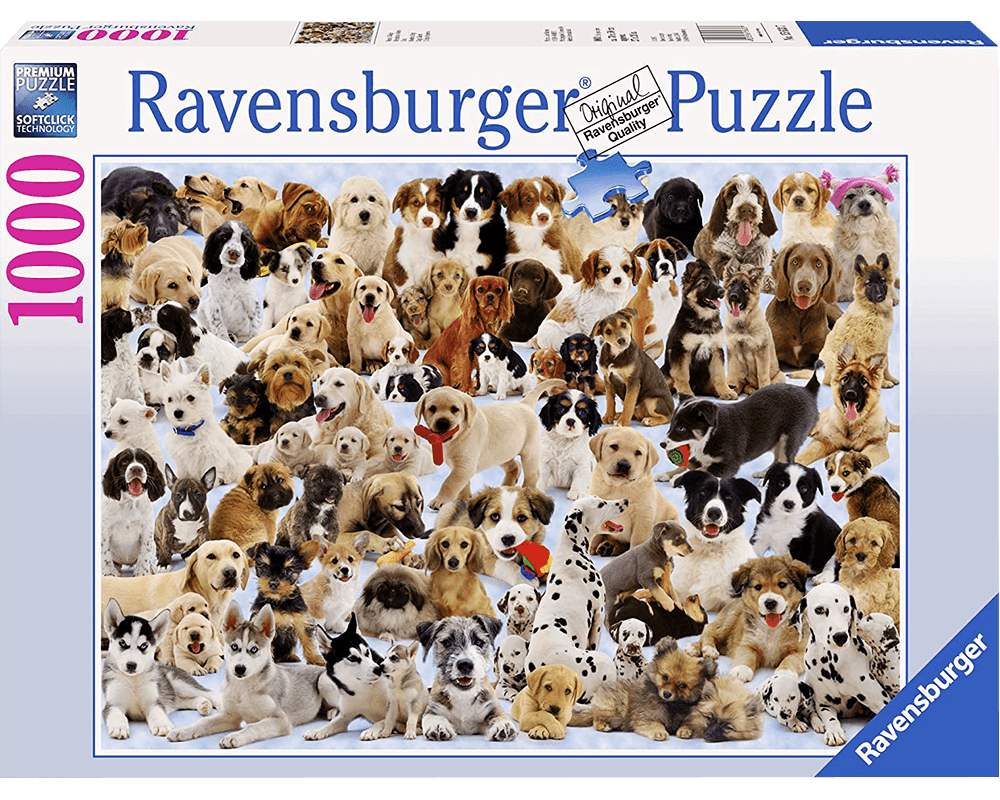 Perros de Todo el Mundo: Rompecabezas 1000 Piezas Ravensburger