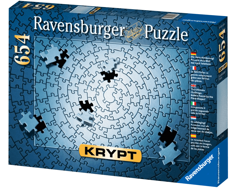 Krypt - Todo Plateado: Rompecabezas 654 Piezas Ravensburger