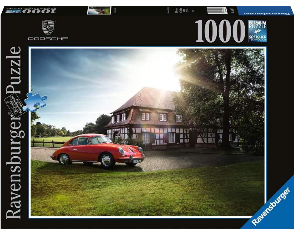 Porsche de Todos los Tiempos: Rompecabezas 1000 Piezas Ravensburger