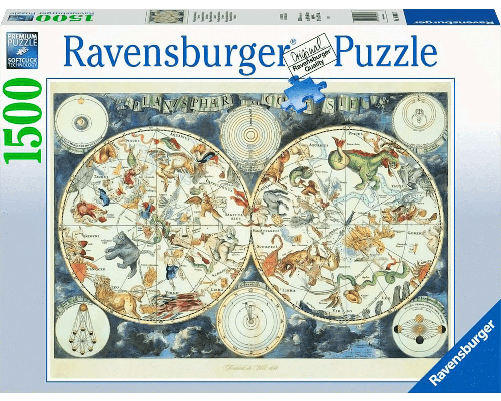 Mapa Fantástico: Rompecabezas 1500 Piezas Ravensburger
