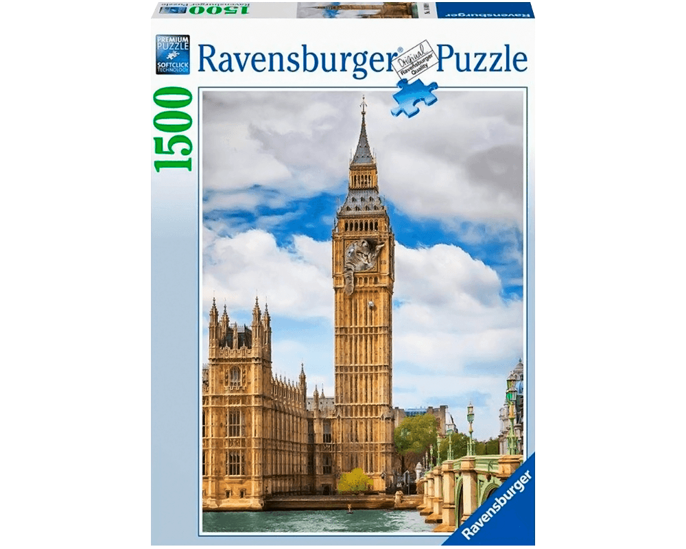 Reloj Big Ben: Rompecabezas 1500 Piezas Ravensburger