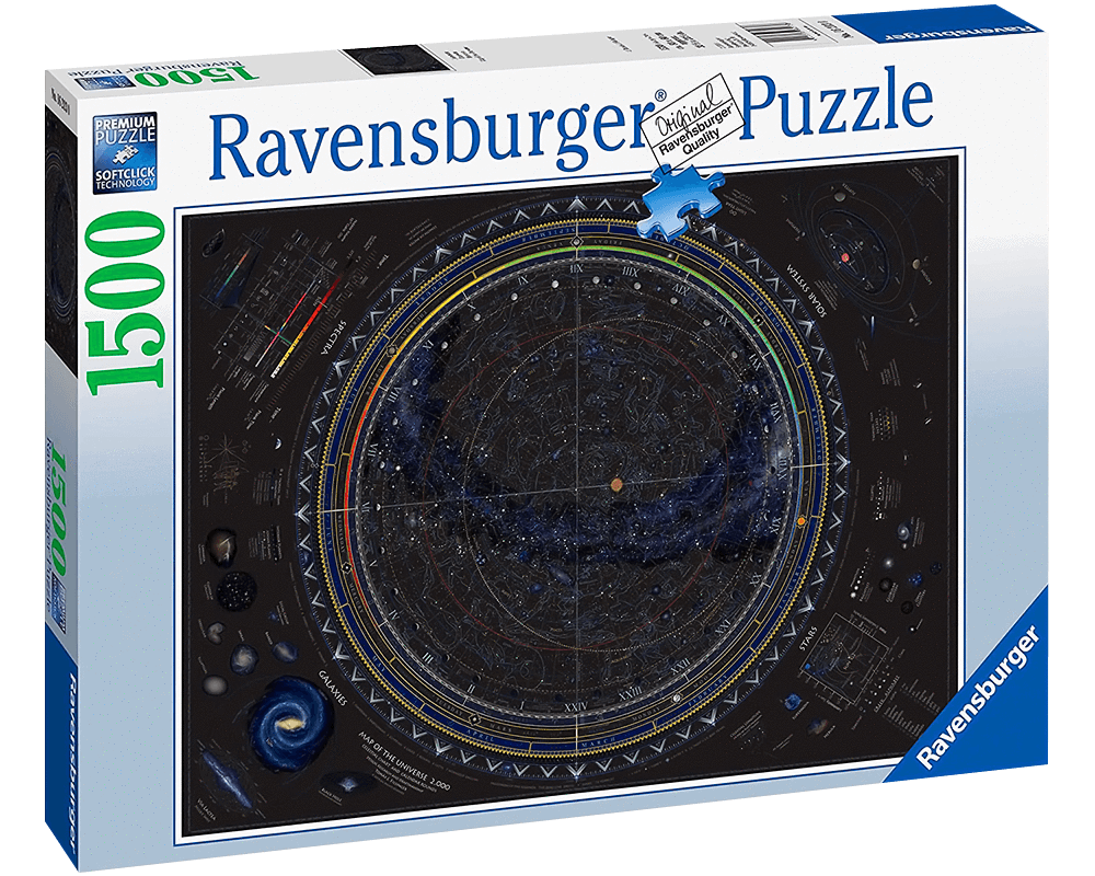 Mapa del Universo: Rompecabezas 1500 Piezas Ravensburger