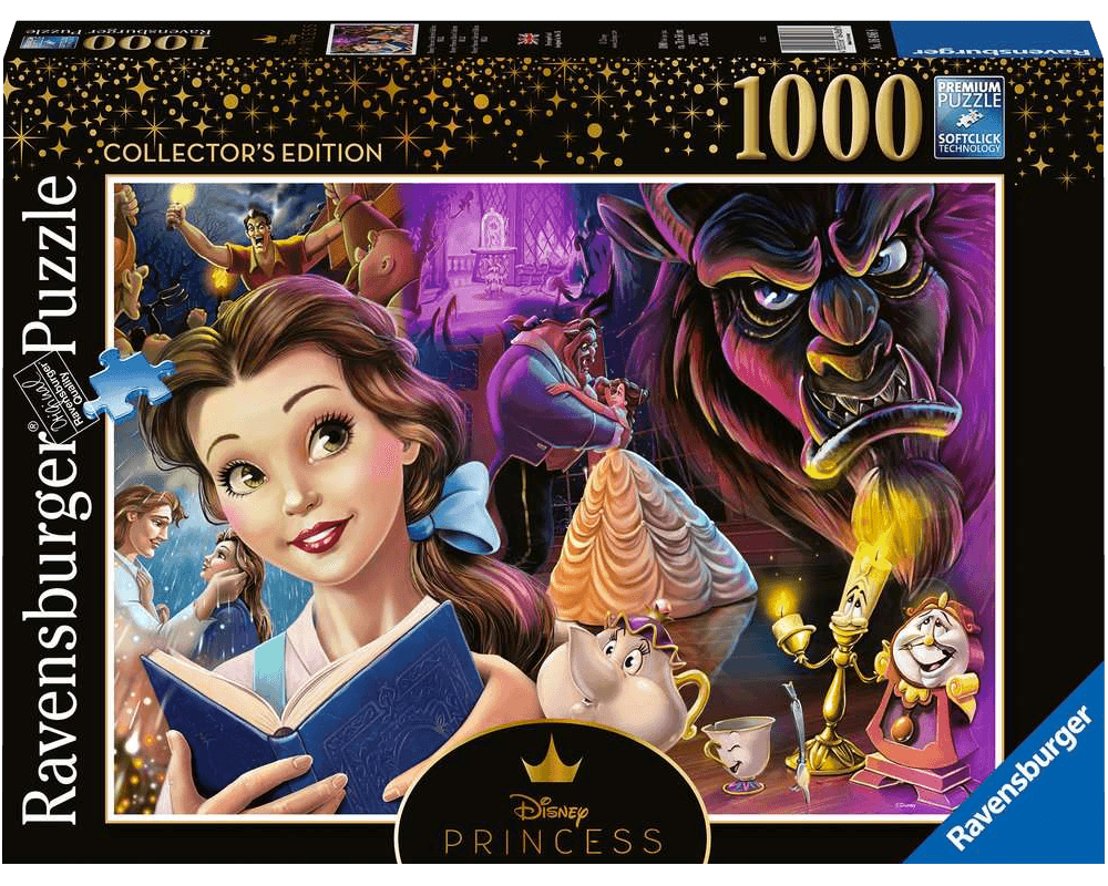 Heroínas de Disney - La Bella y la Bestia: Rompecabezas 1000 Piezas Ravensburger