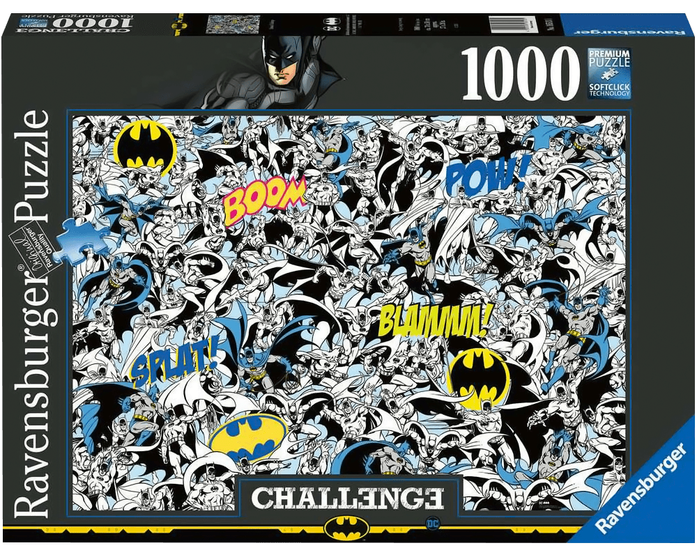 Batman Challenge: Rompecabezas 1000 Piezas Ravensburger