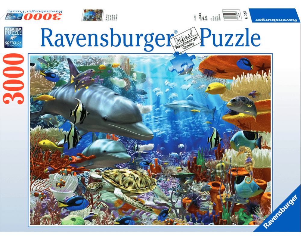 Debajo del Agua: Rompecabezas 3000 piezas Ravensburger