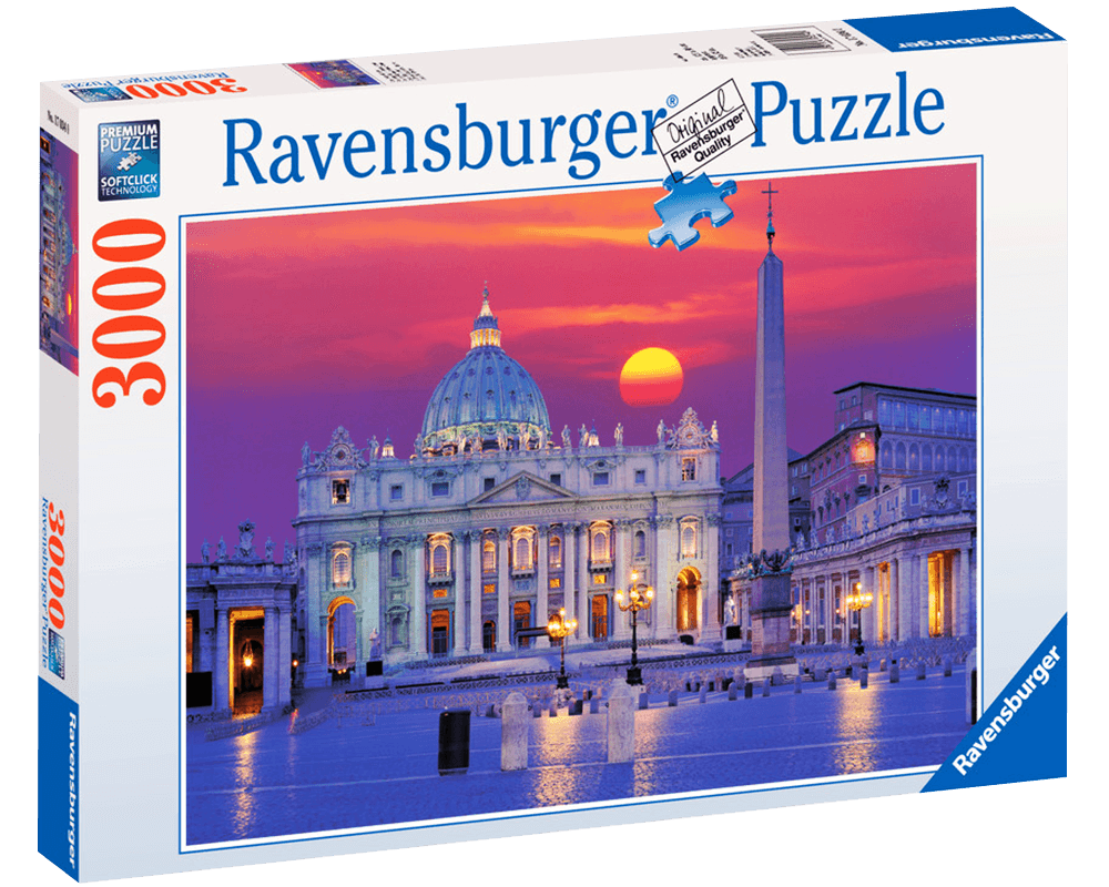 Basílica de San Pedro: Rompecabezas 3000 piezas Ravensburger