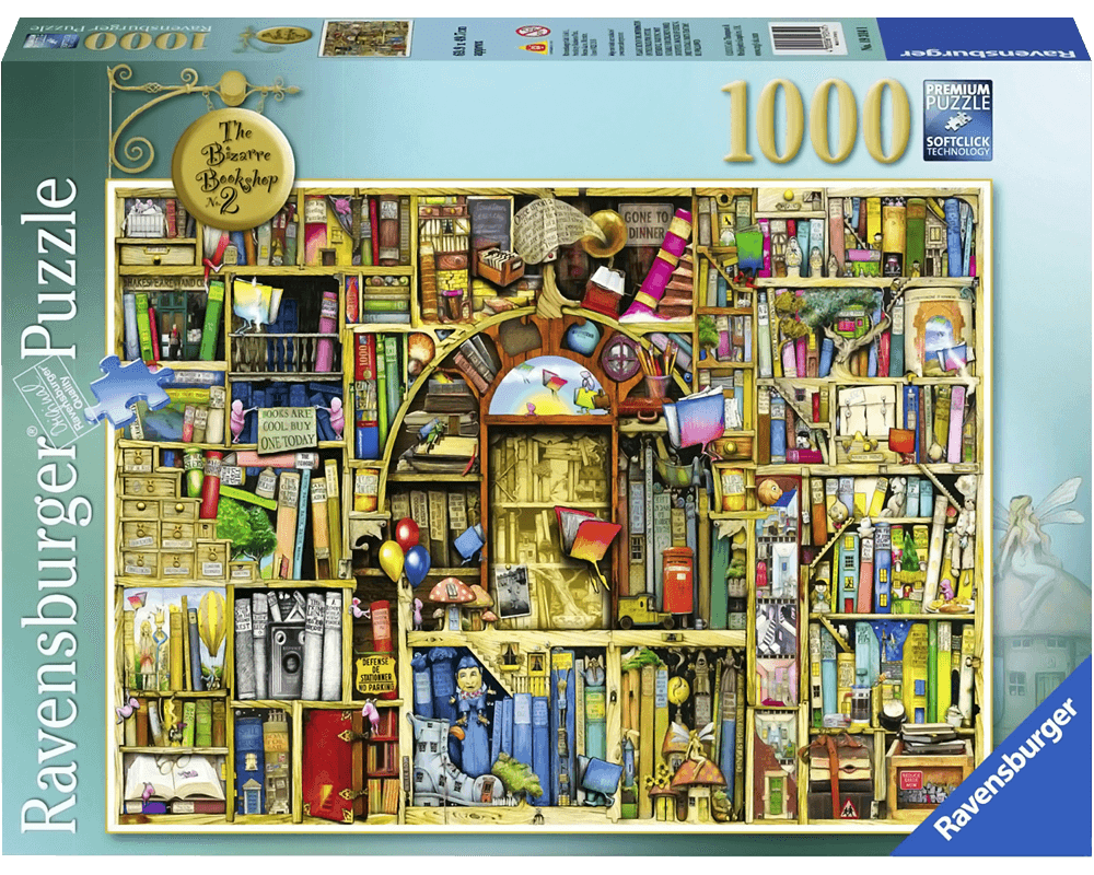 Colin Thompson, Biblioteca Bizarra: Rompecabezas de 1000 piezas Ravensburger