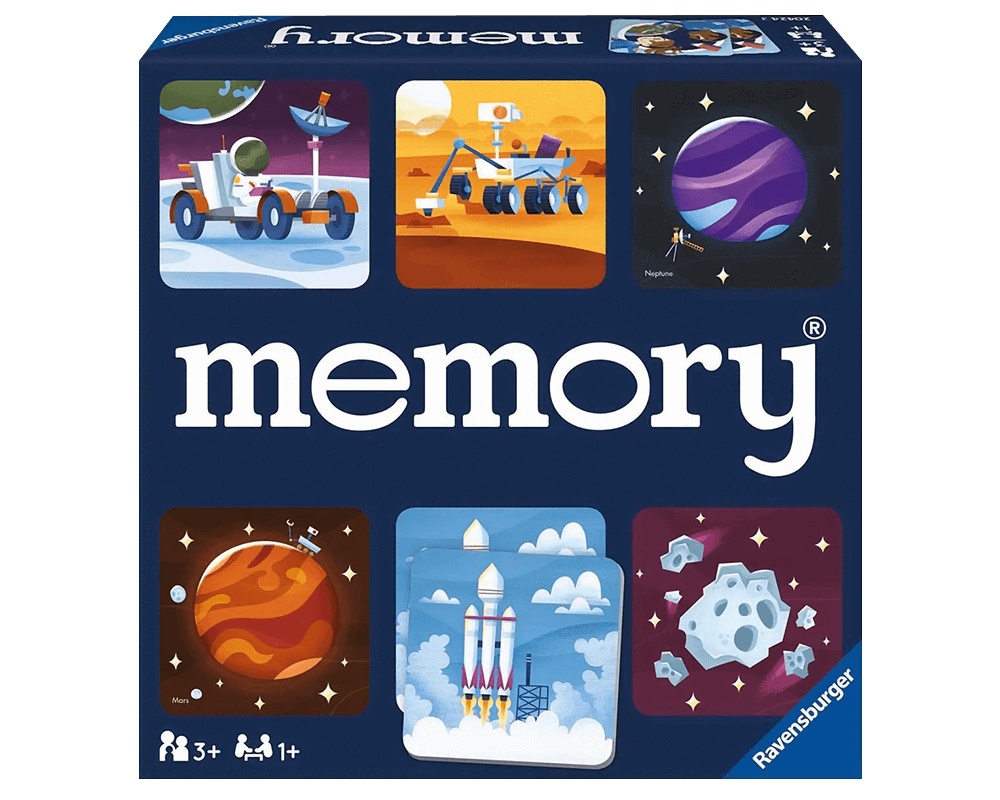 Memory® - El Espacio: Juego de Mesa Ravensburger