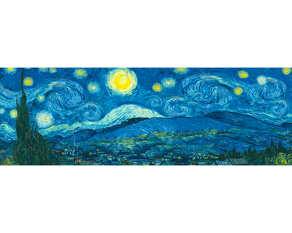 Van Gogh: Noche Estrellada: Rompecabezas 1000 Piezas Eurographics
