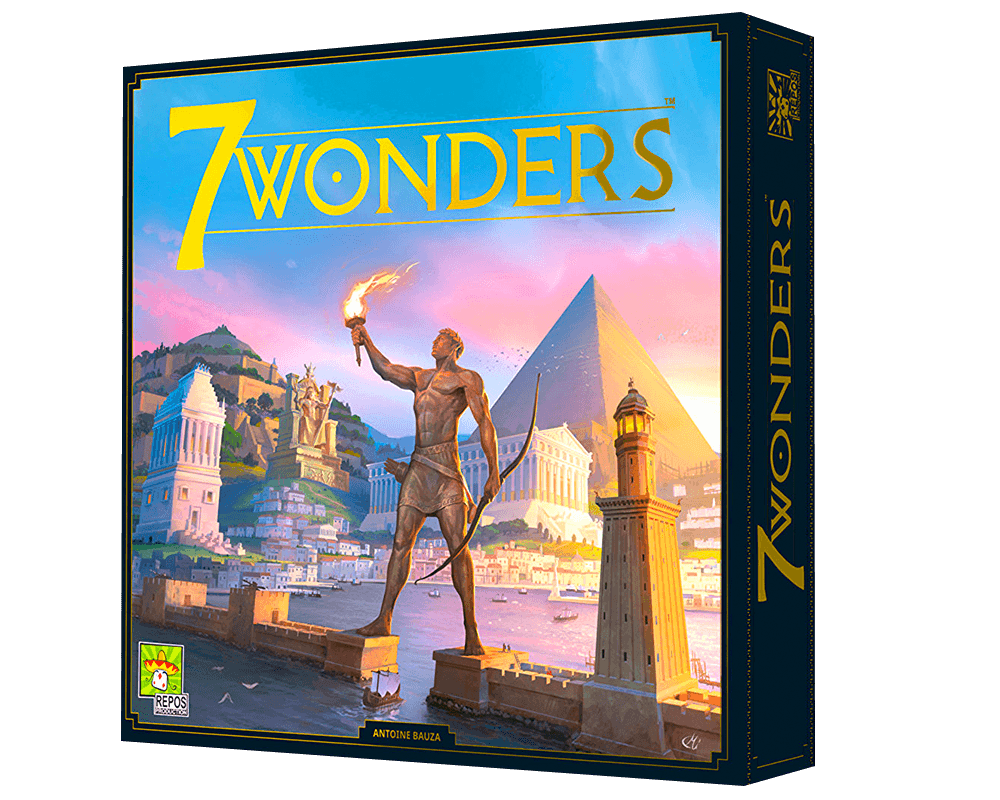 7 Wonders Segunda Edición Juego de Mesa Asmodee