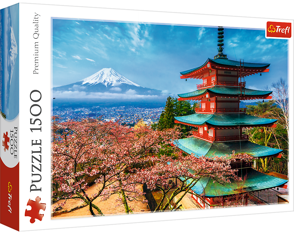 Monte Fuji, Tokio: Rompecabezas 1500 Piezas Trefl