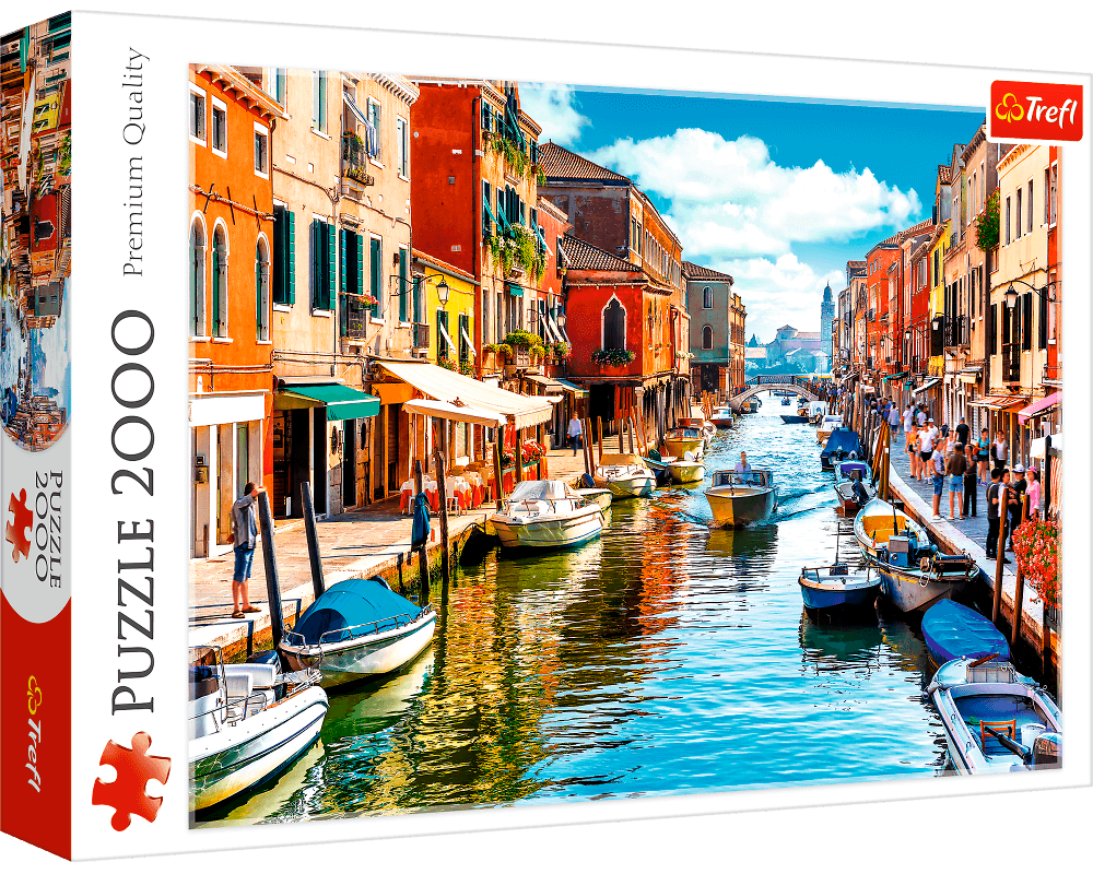 Isla de Murano, Venecia: Rompecabezas 2000 Piezas Trefl
