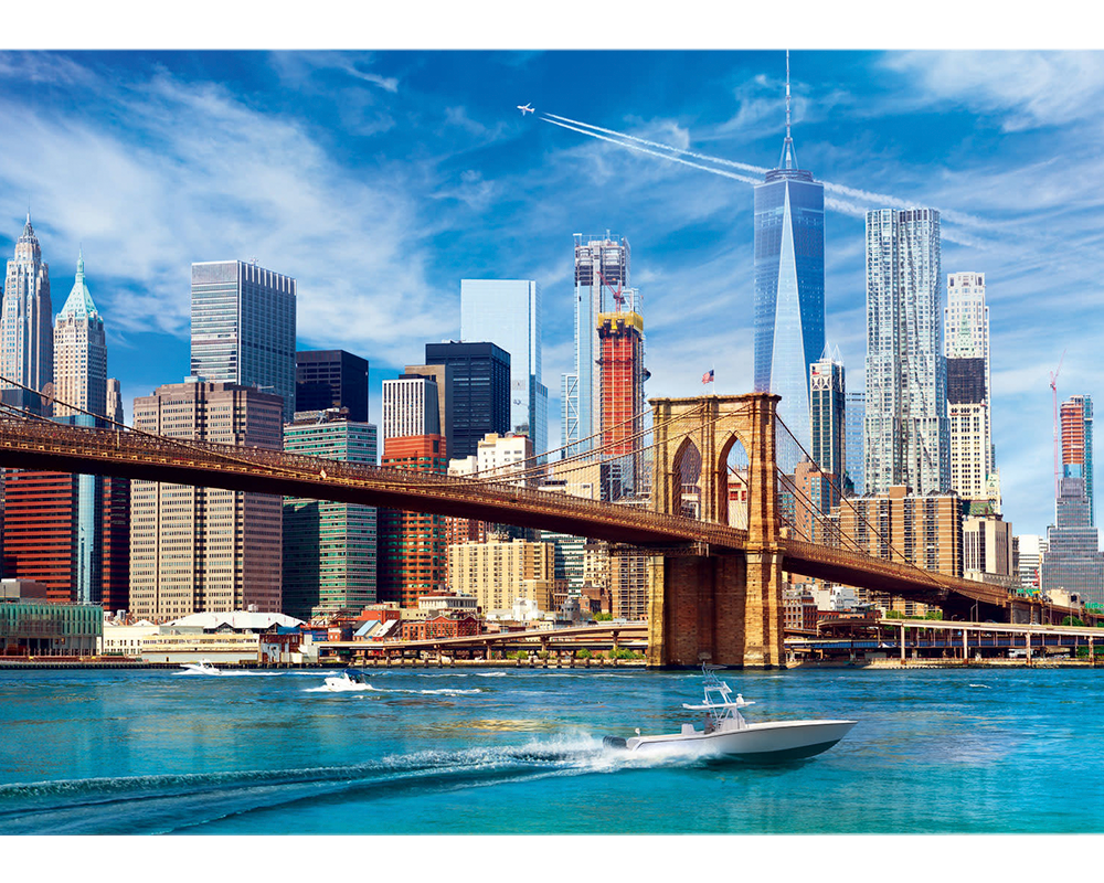 Vista de Nueva York: Rompecabezas 500 Piezas Trefl