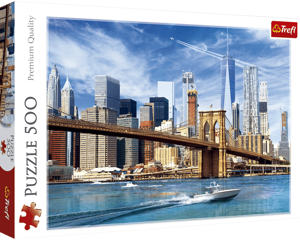 Vista de Nueva York: Rompecabezas 500 Piezas Trefl